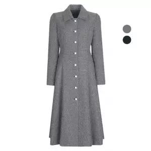 비비드시크릿가너 여성 진주 플레어 가을겨울 정장 원피스 644942