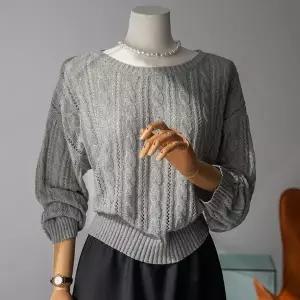 (안나앤모드) A. 론에 텍스쳐 썸머 니트[니트D1212R05]