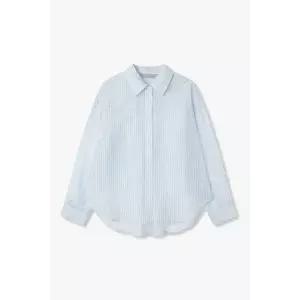 [VOV](대구신세계) 보브 쉬어 스트라이프 레귤러 핏 셔츠 (7156260002)