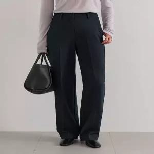 [제작] 커바인 뒷밴딩 스트레이트 슬랙스 86476 빅사이즈 여성의류