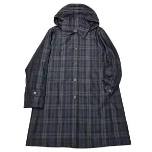 [롯데백화점]안지크 체크후드트렌치코트 AK1BR1130