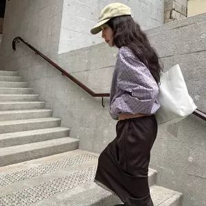 [메이비베이비] [Dearest] Dabron Shirt (라벤더블루)