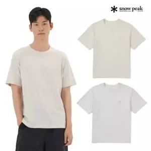 [갤러리아] 스노우피크 어패럴 [단독이월] 멜란지 반팔 티셔츠 S25MUFTS50
