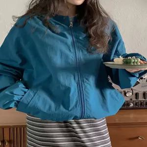 트레블러 루즈핏 투웨이 스트링 바스락 후드집업 점퍼 86642 빅사이즈 여성의류