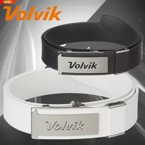 [볼빅] 26년 로고 소가죽 자동벨트 남성 골프벨트(화이트)