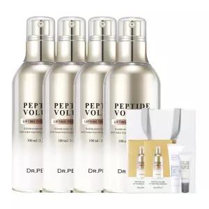 닥터펩티 펩타이드 볼륨 리프팅 프로 에센스 100ml 4병세트 + 샤쉐 40매 + 하이드라크림 20ml + 스타트업크림 8ml + 쇼핑백