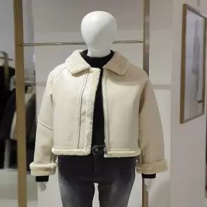 페이크 레더 무스탕 82ZRB3ZLJDM82Z (P003742659)