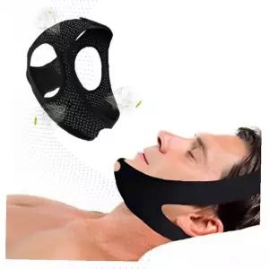 코골이방지밴드 수면무호흡 개선 턱고정 밴드 숨쉬기 편안 야간 착용