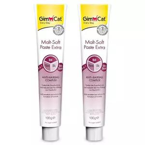 (유통기한 2027.05) 짐펫 짐캣 몰트 소프트 헤어볼제거제 100g 2개