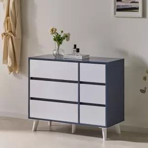 G1491 다용도 3단 서랍 수납장 900 3colors 거실장 티비다이 서랍장 거실수납장 서랍수납장