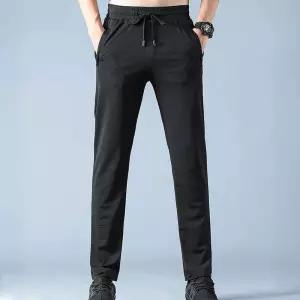 남성 아이스 메쉬 트레이닝 바지 여름 통기성 헬스 운동 츄리닝 하의 3컬러