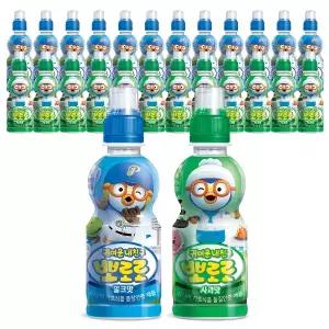 팔도 뽀로로 밀크맛 235ml 12개 + 사과맛 235ml 12개 (24개)