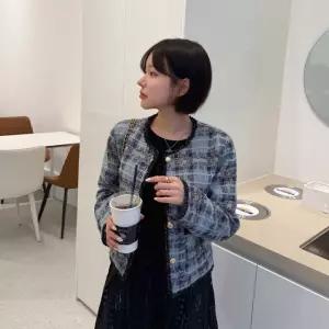 [미아마스빈]노엘린 트위드 자켓