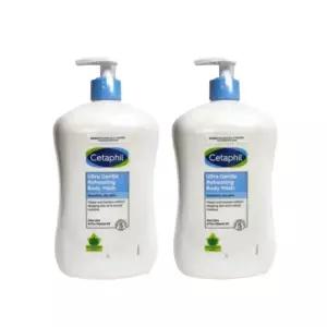 세타필 젠틀 수분가득 보습 리프레싱 바디워시 1000ml x 2개