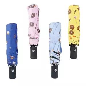 [셀러에이드]곰 3단자동우산 암막 우산 우양산 장우산 어린이 장화 양산 날 선물