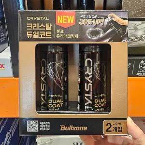 불스원 크리스탈 듀얼코트 330ml x 2개 셀프 자동차 유리막 코팅 불스원샷 발수코팅 코스트코