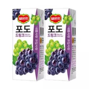 델몬트 포도 드링크 190mlx32팩