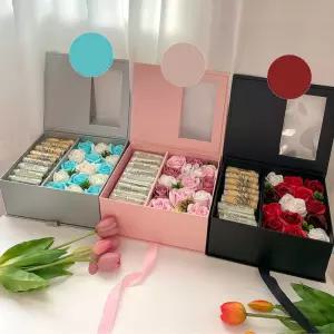 비누꽃 플라워 용돈박스 어버이날 기념일 부모님 생신 카네이션 장미 조화 꽃 선물 이벤트