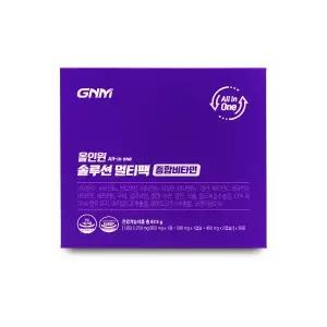 GNM자연의품격 올인원 솔루션 멀티팩 종합비타민 2250mg x 30포 X 1박스 I