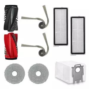 로보락 Q revo Curv Edge C L Pro 호환 소모품 리필 필터 먼지 봉투 물걸레 메인 세척 사이드 브러쉬