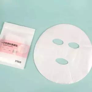[에스에스_62]시트 얼굴팩비닐 피부미용 팩비닐 100매