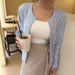 [미아마스빈]밀키파스텔 가디건