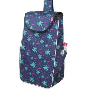 핸드카 두꺼운 옥스포드 쇼핑 카트 가방 대형 이중층 휴대용 시장 바구니 채소 구매용 손잡이 포함