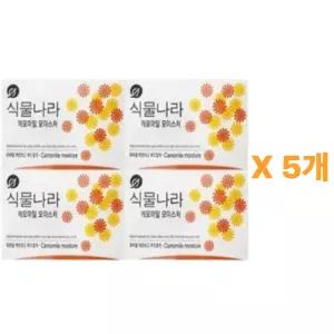 식물나라 비누 캐모마일모이스처 90gx4입x5개 (총20개)