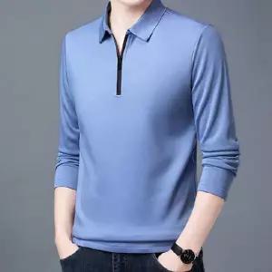 긴 팔 티셔츠 데일리 반집업 pk 남성 카라 티셔츠 기능성 봄가을 골프웨어 골프복 라운딩 유니폼 스포츠