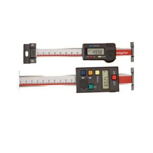 캘리퍼스 디지털 수직 눈금자 대형 스틸 필러 버니어 200mm 내부 0 500mm