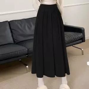 [하프클럽/셀러허브_여성트랜드패션]코듀로이 골덴 롱스커트 허리끈 JSC-0024