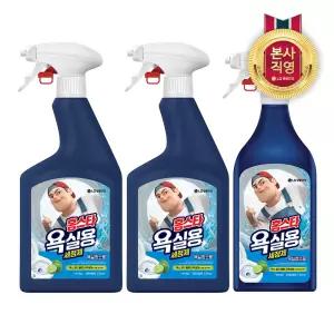 홈스타 맥스프레쉬 욕실용 세정제 750ml X 2개 + 500ml