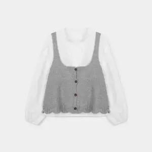 [러브앤쇼](광주신세계)프릴넥셔츠셋트GCGDGST01