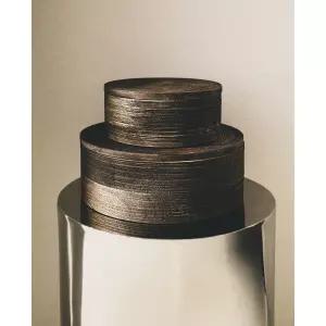 자라홈 브랜드관 원형 나무 상자 46170099716 424495