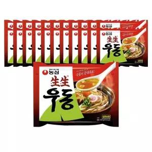 [셀러허브]농심 생생 우동 235g 24개 (S9966192)