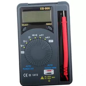 멀티 테스터기 포켓형 멀티미터 휴대용 디지털 테스터기 전기 점검 자동차 가정용 정비용 계측기 산업용