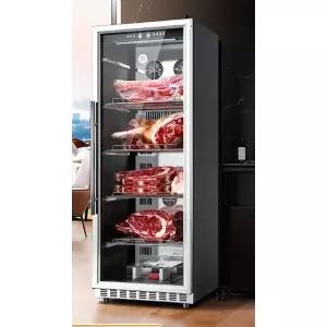 프리미엄 업소용 냉장고 고기 숙성고 드라이에이징 120L 단일문 0~10