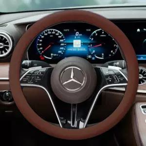 D컷 얇은 논슬립 핸들커버 실리콘 자동차용