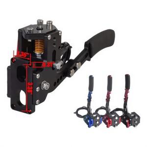 [호환품]PC SIM 레이싱용 알루미늄 USB 핸드브레이크 로지텍 호환 G25/G27/G29 T500 FANATEC 클램프 포함(P