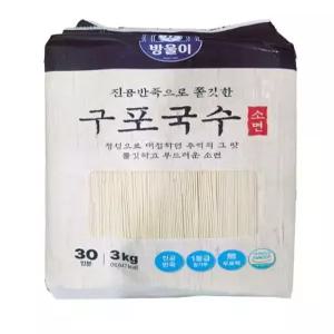 구포국수 소면 방울이3K 1개