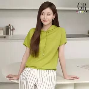 26SS NEW 인견 블렌딩 티블라우스 6종 (후드2+브이넥2+라운드2)