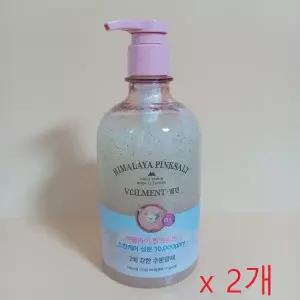 온더바디 벨먼 내추럴 스파 히말라야핑크솔트 사해소금 스크럽 바디클렌저 600g x 2개