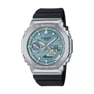 지샥 GBM-2100A-1A2 지얄오크 메탈커버 터프솔라 남성 아날로그 전자시계