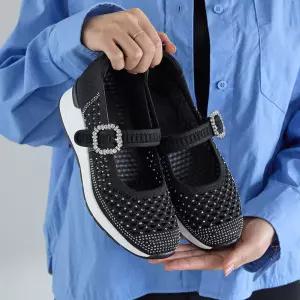 두넨 플랫폼 펀칭 메리제인 슈즈 4.5cm