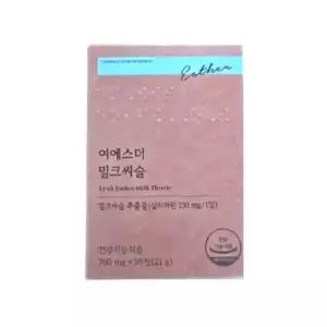 여에스더 밀크씨슬 간영양제 아침이무거울때 술자리후관리 간피로개선 생생한아침 30정 x 4개