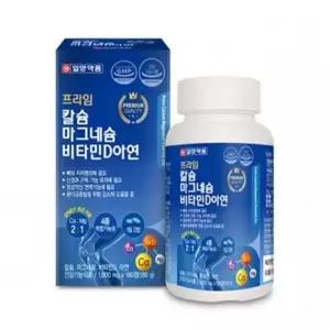 일양약품 프라임 칼슘 마그네슘 비타민D 아연 1000mg 180정, 1개