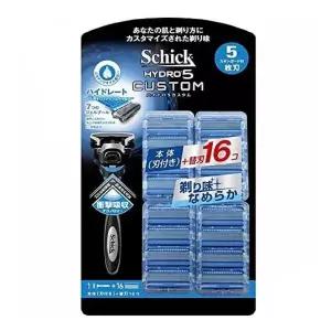 쉬크 (시크) 5날 하이드로 5 커스텀 바디+교체용 블레이드 16P 267077