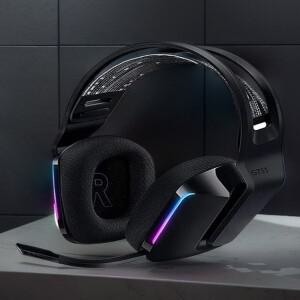 무선 헤드셋 마이크 교체 3.5mm 게임용 로지텍 호환 G733 용 헤드폰