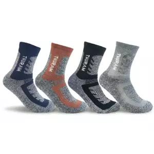 이제이 남자 남성 두꺼운 장목 등산양말 작업용 스포츠 양말 4켤레