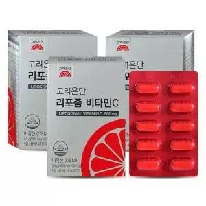 고려은단 리포좀 비타민C 60캡슐 3개